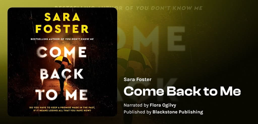 Come Back to Me